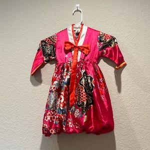 Japanese style dress for toddlers